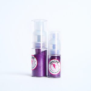 Polvo glitter morado