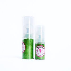 Polvo glitter verde claro