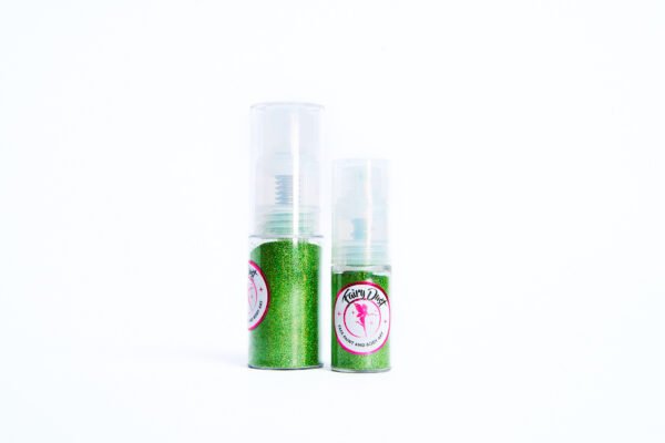 Polvo glitter verde claro