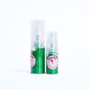 Polvo glitter verde