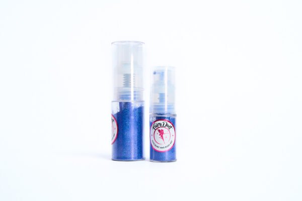 Polvo glitter azul