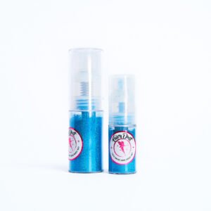 Polvo glitter celeste