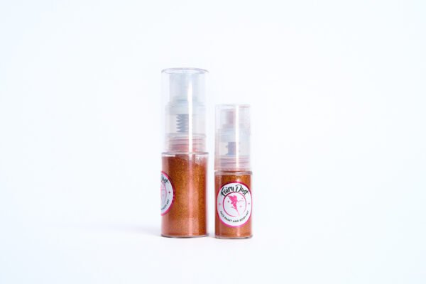 Polvo glitter Cobre