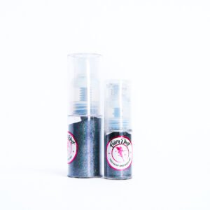 Polvo glitter gris
