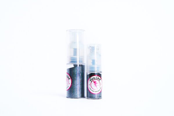 Polvo glitter gris