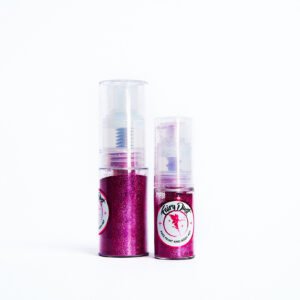 Polvo glitter fucsia