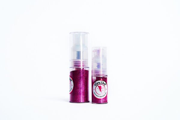 Polvo glitter fucsia