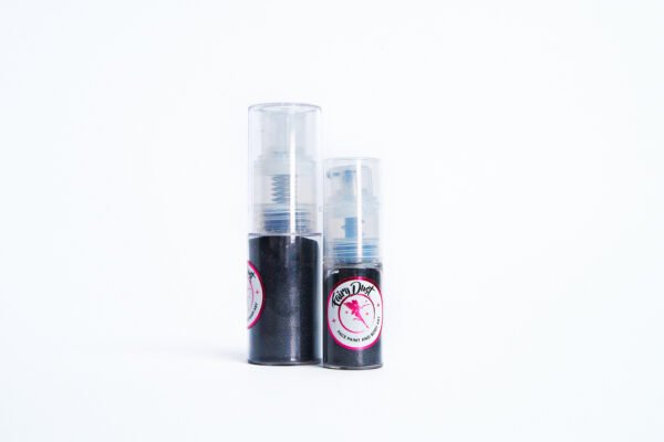 Polvo glitter negro