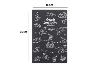 Libreta Hojas negras